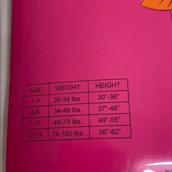 New 3 packs nwt girls non-run pink tights 12-14 kids - Picture 4 of 5